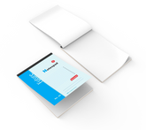 Slip Pad No. 44, Ruled & Plain (18.0 cm x 25.0 cm)